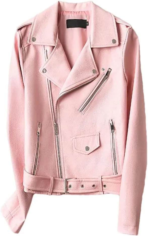 Women Jackets Fashion Long Sleeves Formal Basic Motorcycle Coats