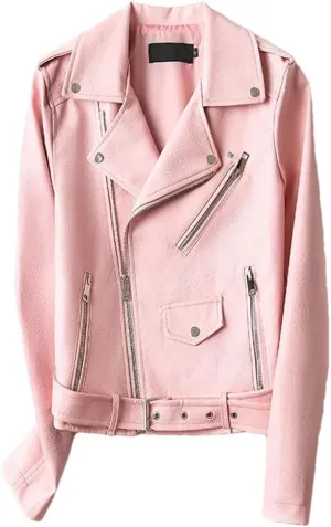 Women Jackets Fashion Long Sleeves Formal Basic Motorcycle Coats