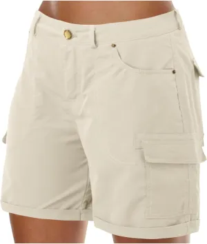 Women's Hiking Cargo Shorts Quick Dry Lightweight Stretch Shorts Golf Fishing Outdoor Casual Shorts with 6 Pockets