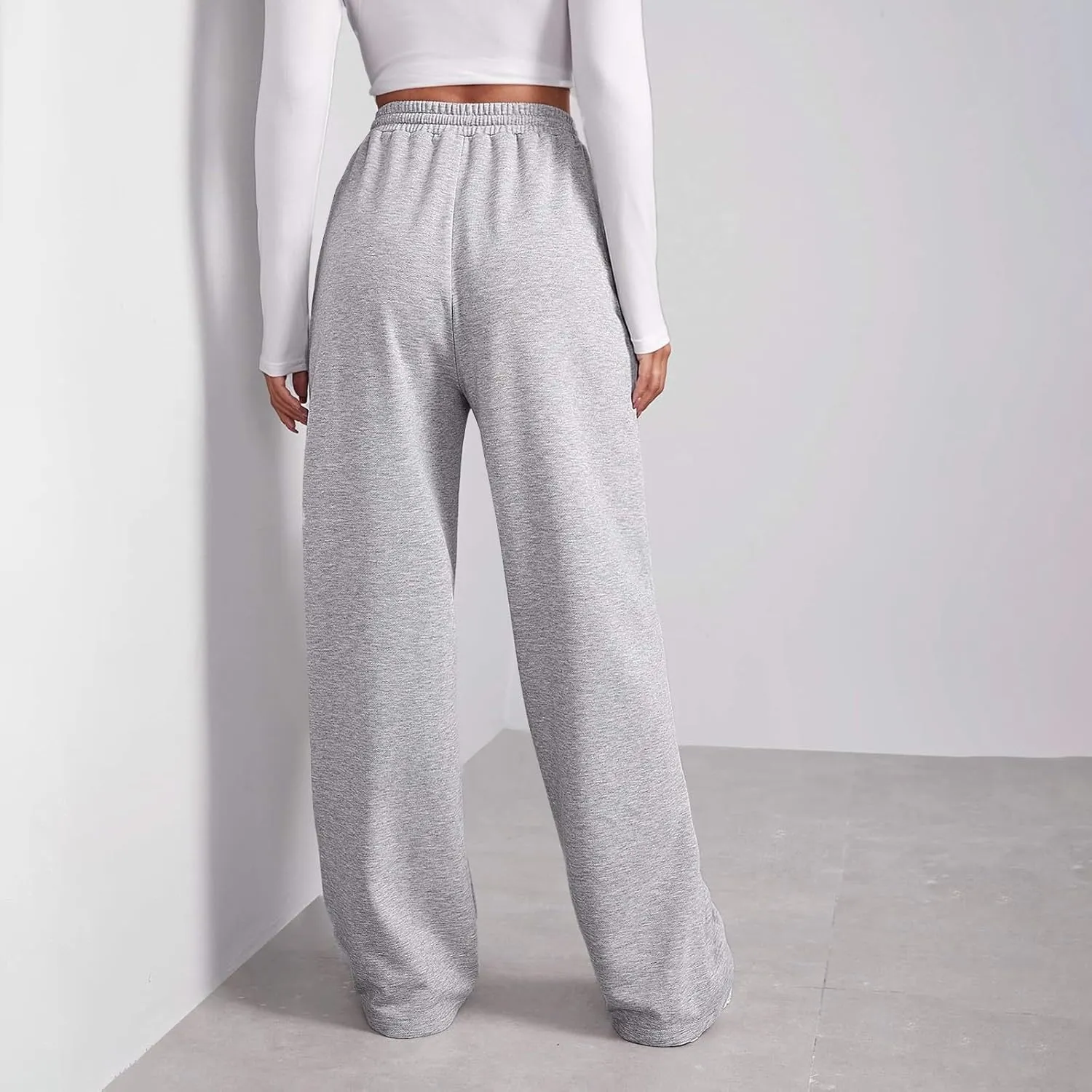 Womens Sweatpants Fashion Comfy Bottoms Sports Ski Cute Joggers Casual Comfort Drawstring Pants Trousers