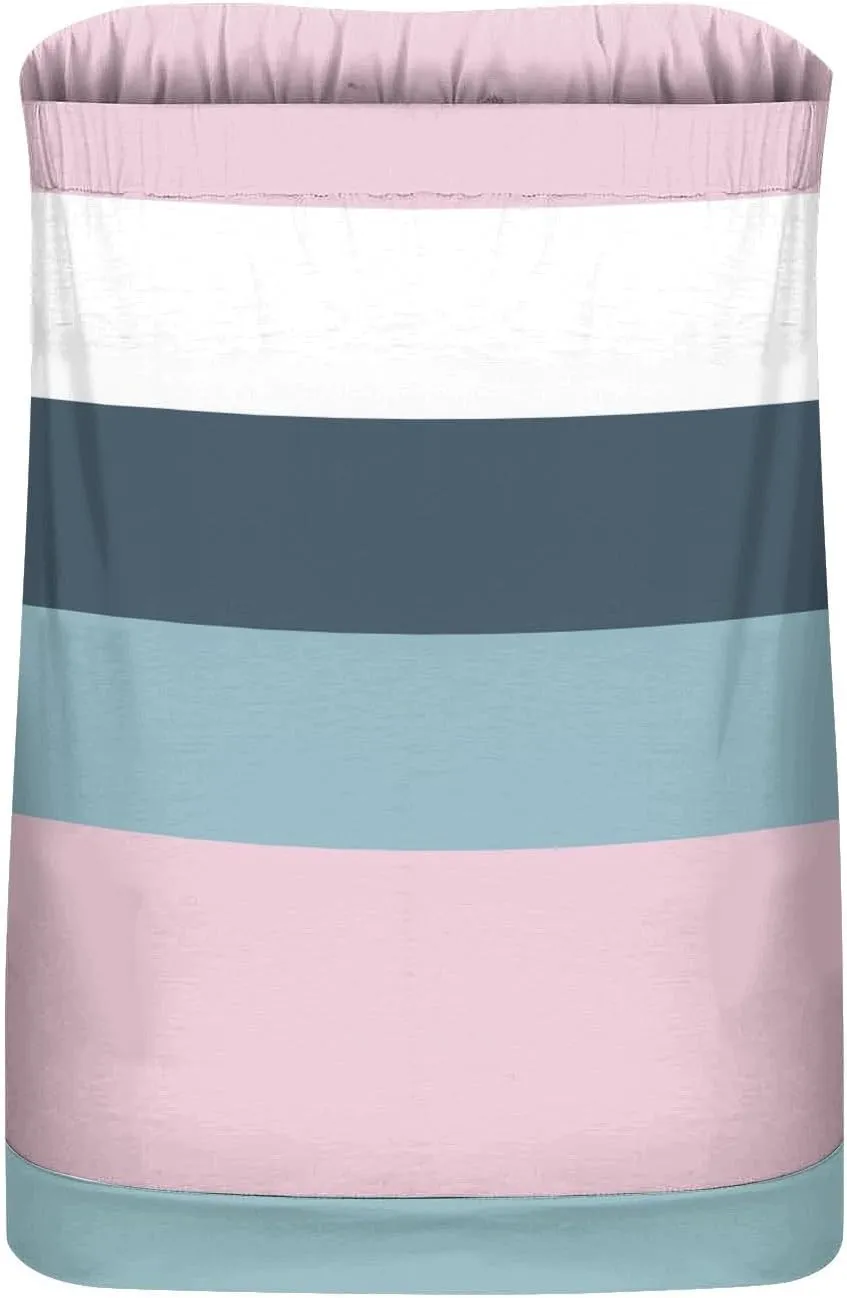 Womens Trendy Tube Tank Tops Plus Size Summer Striped Printed Strapless Pleated Backless Vests Loose Comfy Top